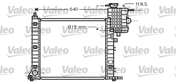 734749 VALEO Радиатор, охлаждение двигателя (фото 1)