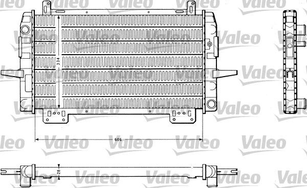 811048 VALEO Радиатор, охлаждение двигателя (фото 1)