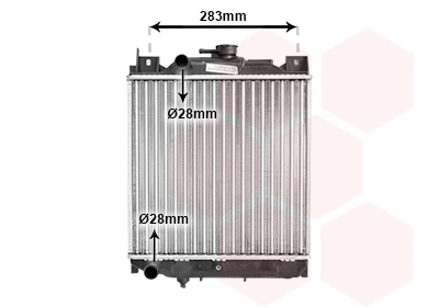 52002009 VAN WEZEL Радиатор, охлаждение двигателя (фото 1)
