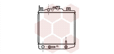 52002023 VAN WEZEL Радиатор, охлаждение двигателя (фото 1)