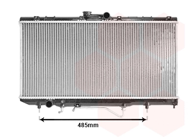 53002146 VAN WEZEL Радиатор, охлаждение двигателя (фото 1)