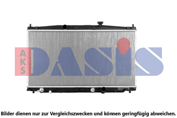010027N AKS DASIS Радиатор, охлаждение двигателя (фото 1)
