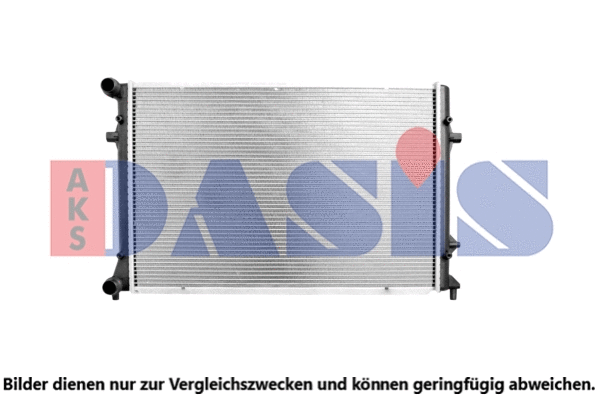 040031N AKS DASIS Радиатор, охлаждение двигателя (фото 1)