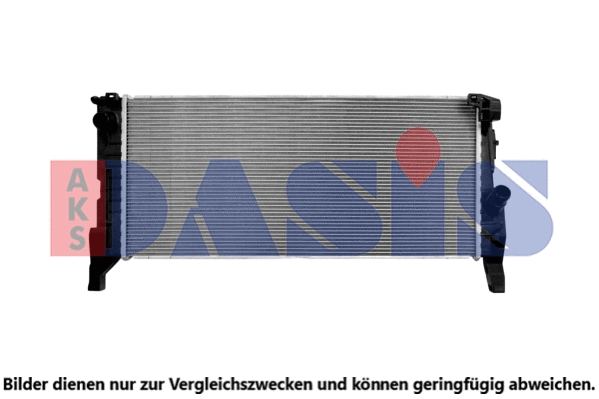 050105N AKS DASIS Радиатор, охлаждение двигателя (фото 1)
