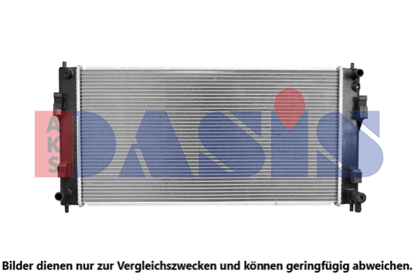 070174N AKS DASIS Радиатор, охлаждение двигателя (фото 1)