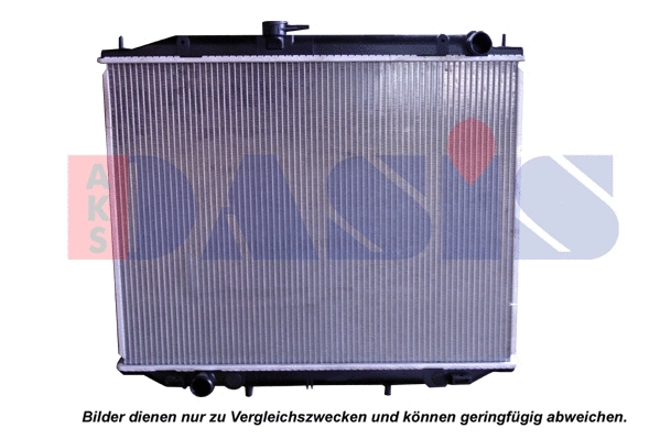 072290N AKS DASIS Радиатор, охлаждение двигателя (фото 1)