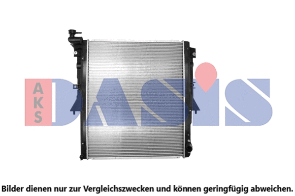 080003N AKS DASIS Радиатор, охлаждение двигателя (фото 1)