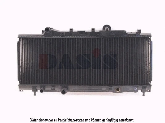 080980N AKS DASIS Радиатор, охлаждение двигателя (фото 1)