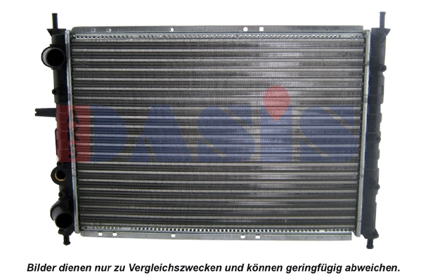 081090N AKS DASIS Радиатор, охлаждение двигателя (фото 1)