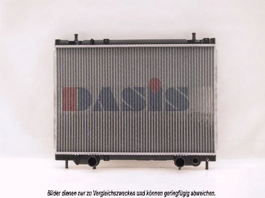 081170N AKS DASIS Радиатор, охлаждение двигателя (фото 1)