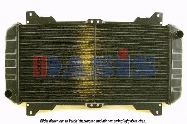 090107N AKS DASIS Радиатор, охлаждение двигателя (фото 1)