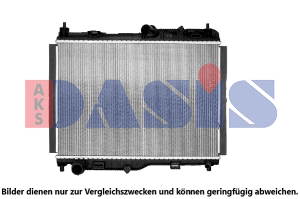 090153N AKS DASIS Радиатор, охлаждение двигателя (фото 1)