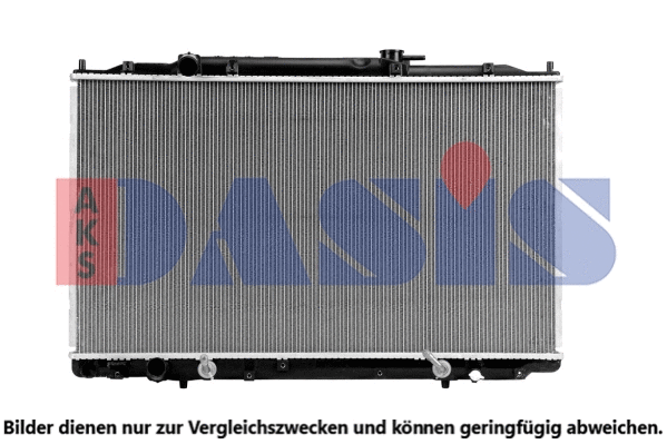 100002N AKS DASIS Радиатор, охлаждение двигателя (фото 1)