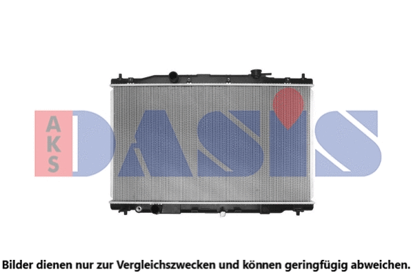 100093N AKS DASIS Радиатор, охлаждение двигателя (фото 1)