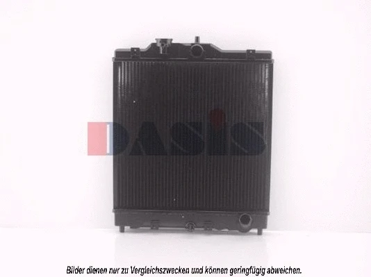 100710N AKS DASIS Радиатор, охлаждение двигателя (фото 1)