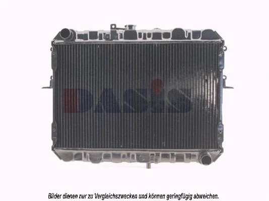 110290N AKS DASIS Радиатор, охлаждение двигателя (фото 1)