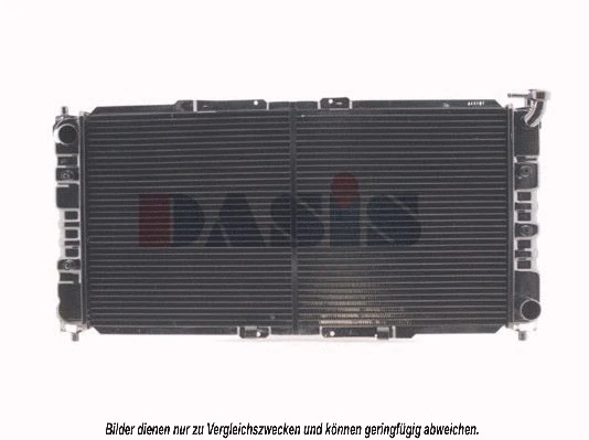 110400N AKS DASIS Радиатор, охлаждение двигателя (фото 1)