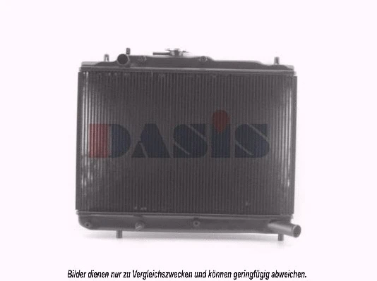 110720N AKS DASIS Радиатор, охлаждение двигателя (фото 1)