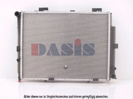 120340N AKS DASIS Радиатор, охлаждение двигателя (фото 1)