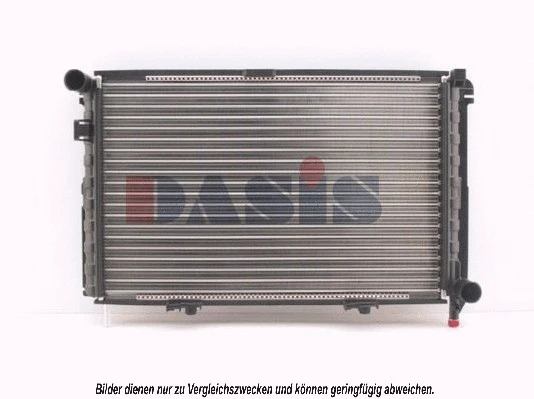 120400N AKS DASIS Радиатор, охлаждение двигателя (фото 1)