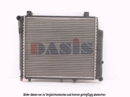 120900N AKS DASIS Радиатор, охлаждение двигателя (фото 1)