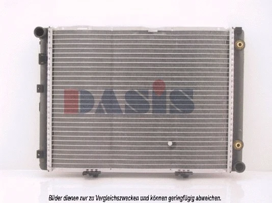 121580N AKS DASIS Радиатор, охлаждение двигателя (фото 1)