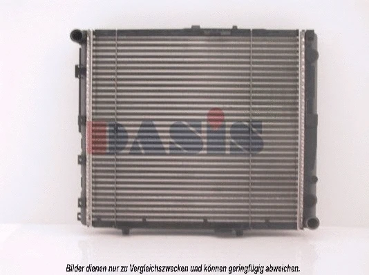 122680N AKS DASIS Радиатор, охлаждение двигателя (фото 1)