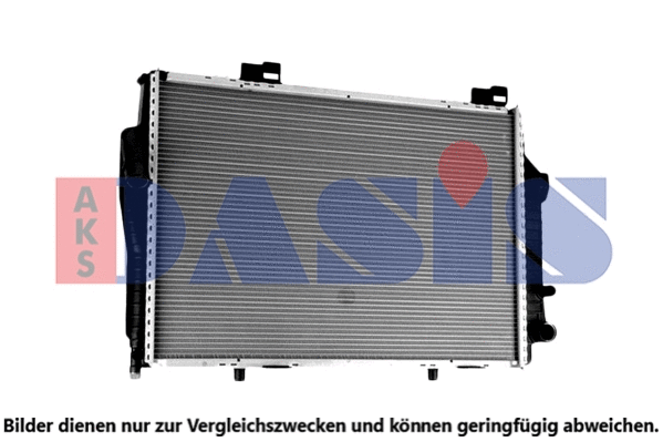122690N AKS DASIS Радиатор, охлаждение двигателя (фото 1)