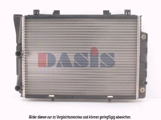 122740N AKS DASIS Радиатор, охлаждение двигателя (фото 1)