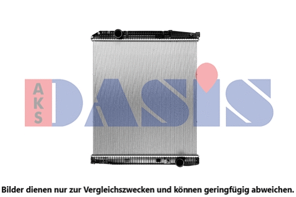 132080SXB AKS DASIS Радиатор, охлаждение двигателя (фото 1)