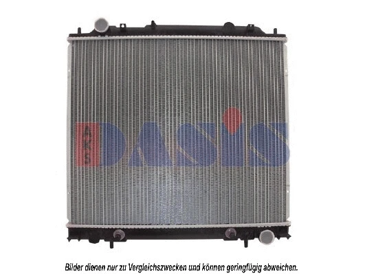 140091N AKS DASIS Радиатор, охлаждение двигателя (фото 1)