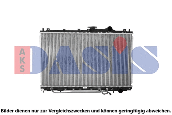 141000N AKS DASIS Радиатор, охлаждение двигателя (фото 1)