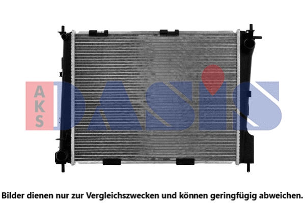 180062N AKS DASIS Радиатор, охлаждение двигателя (фото 1)