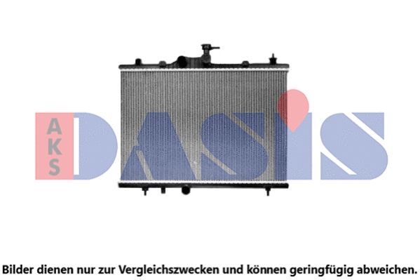 180110N AKS DASIS Радиатор, охлаждение двигателя (фото 1)