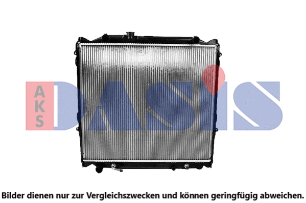 210043N AKS DASIS Радиатор, охлаждение двигателя (фото 1)