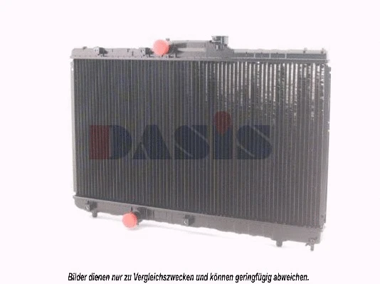 211640N AKS DASIS Радиатор, охлаждение двигателя (фото 1)