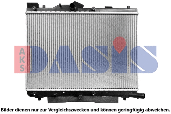 320057N AKS DASIS Радиатор, охлаждение двигателя (фото 1)