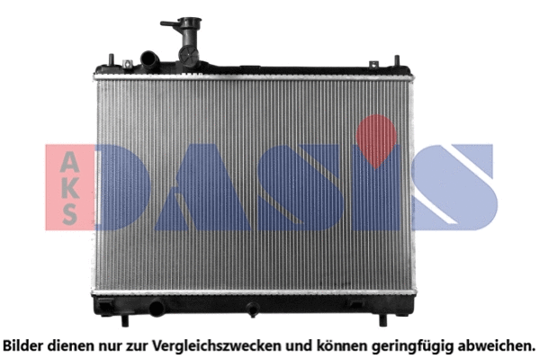 320067N AKS DASIS Радиатор, охлаждение двигателя (фото 1)