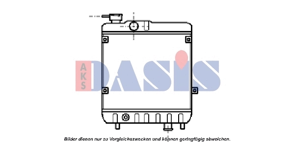 330002N AKS DASIS Радиатор, охлаждение двигателя (фото 1)