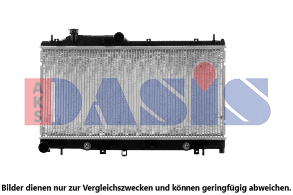 350050N AKS DASIS Радиатор, охлаждение двигателя (фото 1)
