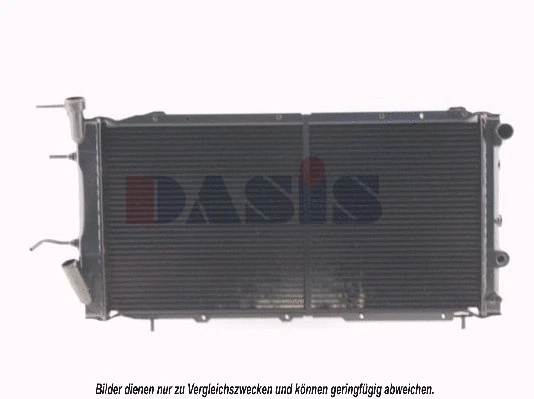 350140N AKS DASIS Радиатор, охлаждение двигателя (фото 1)
