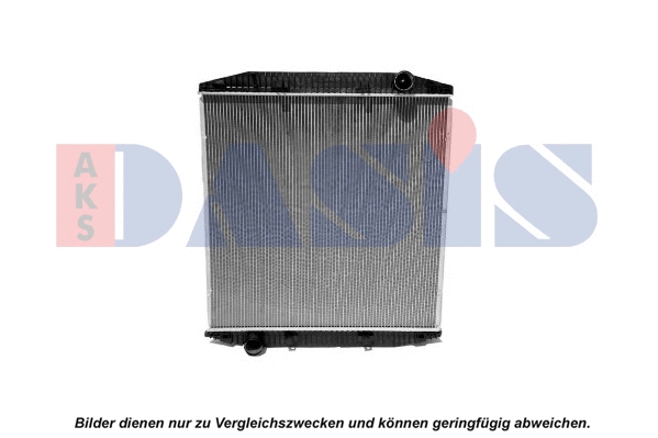 400014S AKS DASIS Радиатор, охлаждение двигателя (фото 1)