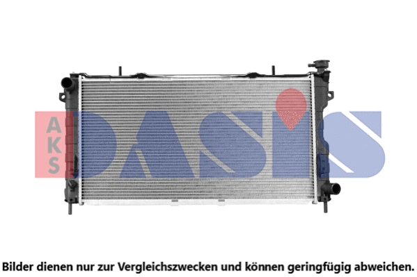 520043N AKS DASIS Радиатор, охлаждение двигателя (фото 1)