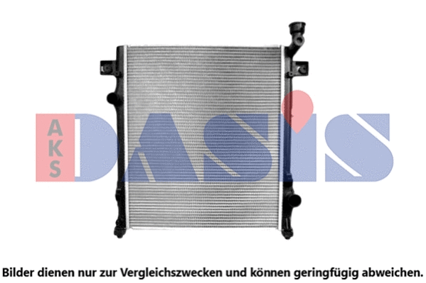 520122N AKS DASIS Радиатор, охлаждение двигателя (фото 1)