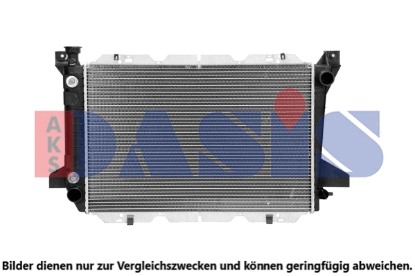 520620N AKS DASIS Радиатор, охлаждение двигателя (фото 1)