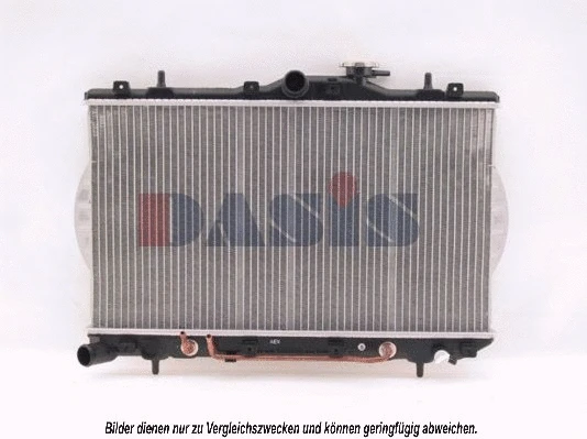 560120N AKS DASIS Радиатор, охлаждение двигателя (фото 1)