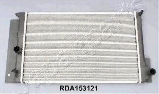 RDA153121 JAPANPARTS Радиатор, охлаждение двигателя (фото 1)