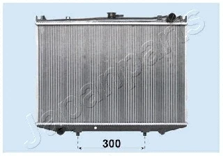 RDA213045 JAPANPARTS Радиатор, охлаждение двигателя (фото 1)