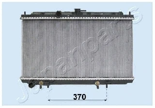 RDA213051 JAPANPARTS Радиатор, охлаждение двигателя (фото 1)