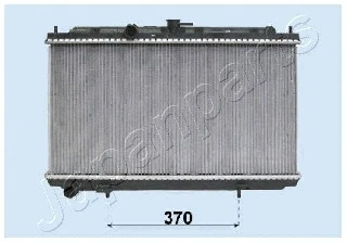 RDA213058 JAPANPARTS Радиатор, охлаждение двигателя (фото 1)